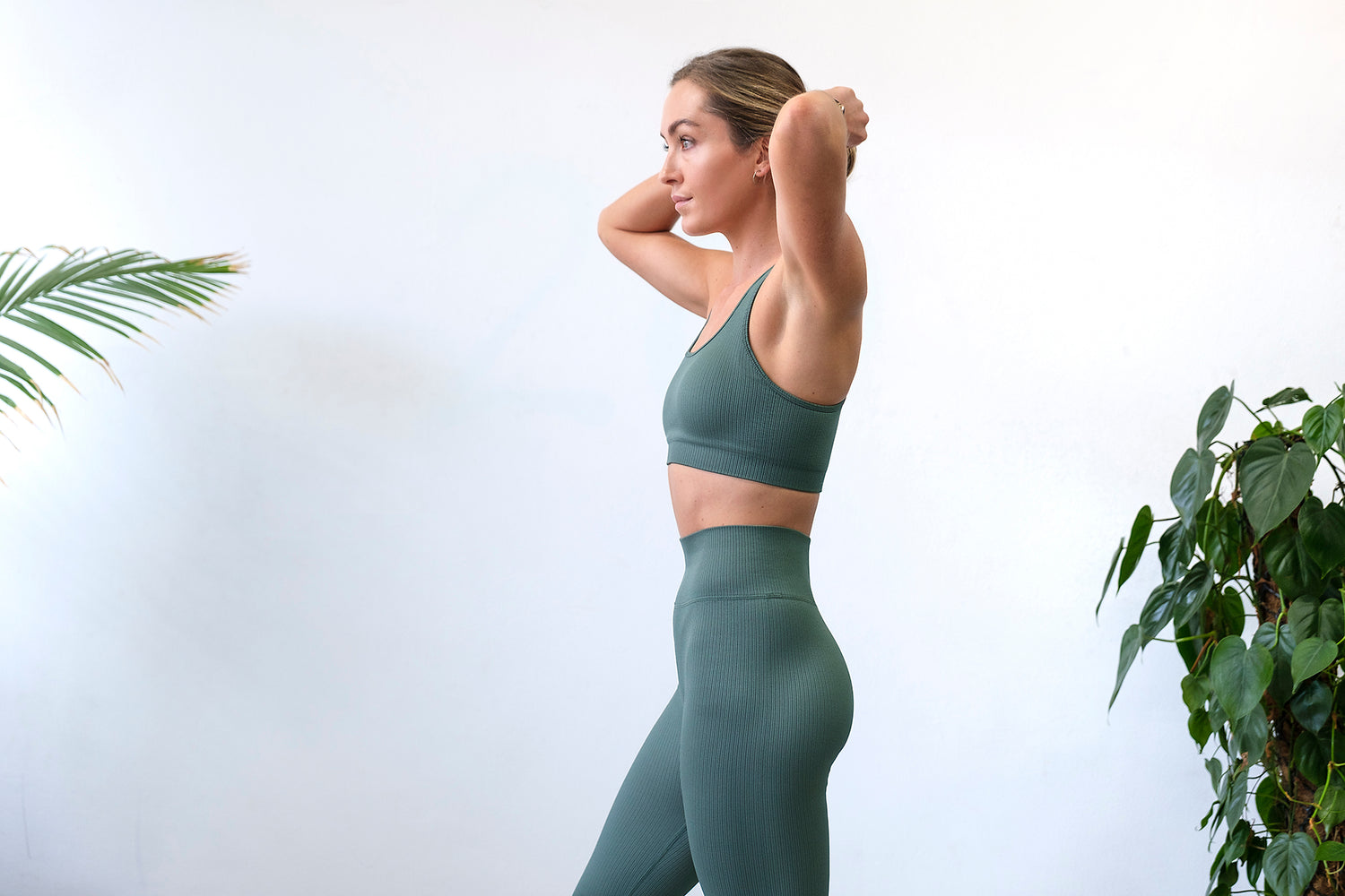 Coach Cords (Daniella Corder) in active wear.