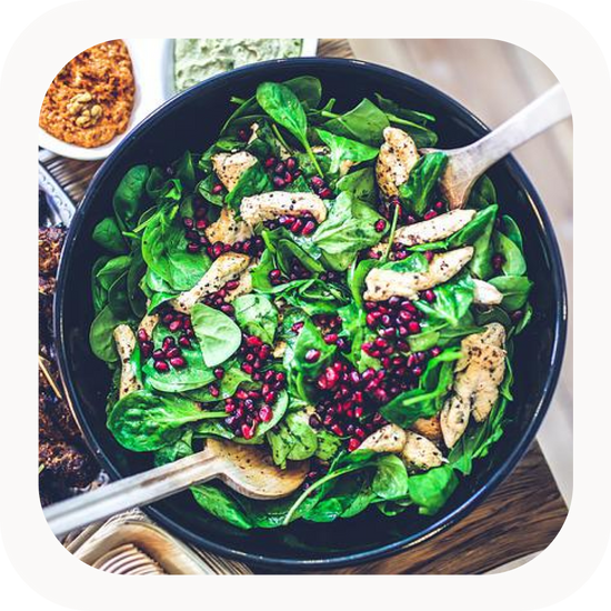 Delicious chicken salad